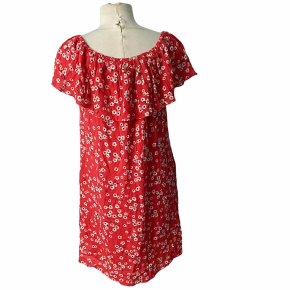 Sanctuary orange floral dress sz- small - Picture 6 of 6